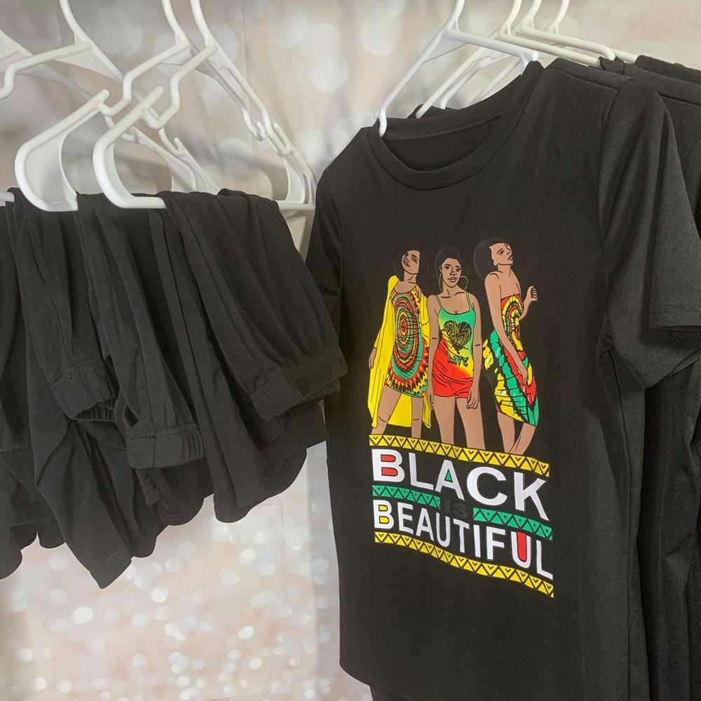 Black is Beautiful Spandex Set